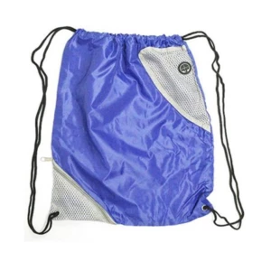 Customized Draw String Bag- Royal Blue Alaska with Pocket in UAE
