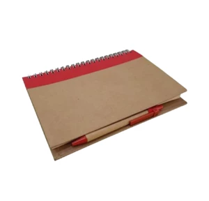 Customized Eco Friendly Spiral Notebook with Pen in Bulk UAE